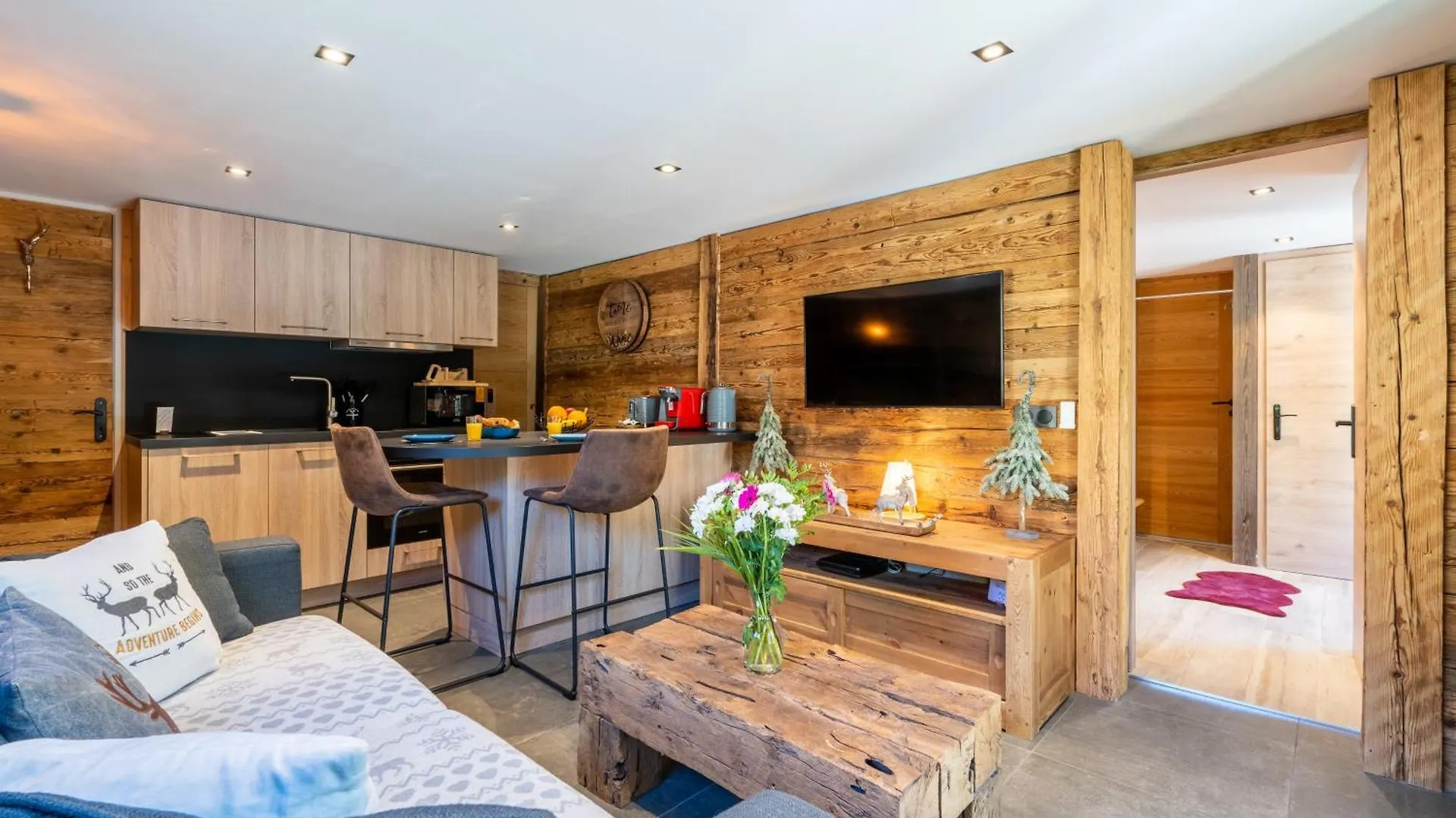 Appartement Chaleureux, Massif Des Aravis Entremont